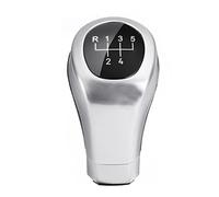 JUNPIY For, 1 Serie 3 E81 E87 E88 E82 E90 E91 E92 E93 Parti interne Pomello del cambio a 5/6 velocità Testa della manopola della leva del cambio Pomello del cambio(BLACK 5 Speed)
