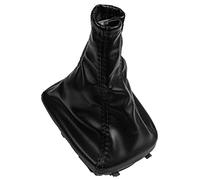 JUNPIY For Buick, for Excelle 2008 2009 2010 2011 2012 Pomello del cambio in pelle Leva Ghetta Boot Cover Custodia Collare Pomello del cambio(BLACK A)