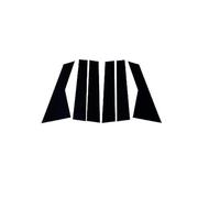 JUNPIY For Chevrolet, Captiva 2007 2008 2009 2010 2011-2023 Pilastro Messaggi Auto Porta Finestra Trim Copertura Nero Lucido Esterno adesivi Copertura per finestrini auto(BLACK Fit Captiva 2019-23)
