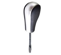 JUNPIY For, E39 E46 E53 E60 E61 E63 E64 E83 E81 E82 E87 E90 E91 Leva del cambio corta e lunga for auto Automatica con pomello del cambio Pomello del cambio(Matt Silver-long)