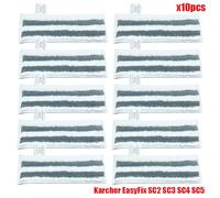 JUNPIY For Easyfix SC2 SC3 SC4 SC5 Accessori for aspirapolvere portatile Panni in microfibra for mocio a vapore Panno di ricambio for a Accessori per pulitori a vapore(10pcs)