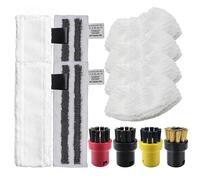 JUNPIY For Easyfix SC2 SC3 SC4 SC5 Pulitore portatile a vapore in microfibra Panno for mocio Straccio for Parti Testine for Accessori Accessori per pulitori a vapore(Set-25)