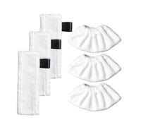 JUNPIY For EasyFix SC2 SC3 SC4 SC5 Robot Aspirapolvere Panno Copertura Mop Steam Stracci Ricambi Sostituzione Accessori per pulitori a vapore(Set2)