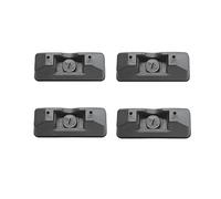 JUNPIY For Mercedes-Benz, S204 W204 C218 W212 A207 C207 S212 Punto di supporto for martinetto A0009986750 0009986750 Copri spina for martinetto for auto Cric per auto(4 Pcs)