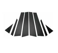 JUNPIY For NISSAN, Sentra 2013-2019 2014 2015 2016 2017 2018 Finestra Porta Pilastro Messaggi Adesivi Trim Copertura Kit Decorazione Parti Copertura per finestrini auto