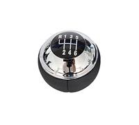 JUNPIY For, R50 for 1 D R52 for 3 Porte 2001-2004 2005 2006 2007 2008 Accessori Auto 5 Pomello del cambio manuale a 6 velocità Pomello del cambio(BLACK 6 Speed)