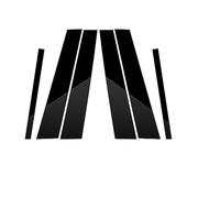 JUNPIY For, Serie 1 F20 2012-2019 2013 2014 2015 2016 2017 2018 Accessori for auto Auto Styling Porta Finestra Pilastro Messaggi Trim Coperture Copertura per finestrini auto