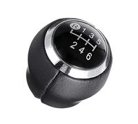 JUNPIY For Toyota, for Auris 5/6 Velocità Leva del cambio for auto Pallamano Chrome Pomello del cambio Coperchio del tappo Parti interne Accessori for auto Pomello del cambio(6 Black)