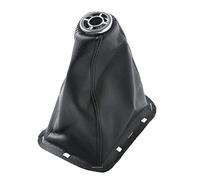 JUNPIY For Toyota, for Avensis T25 MK2 II 2003 2004 2005 2006 2007 2008 2009 for Auto Nero DELL'UNITÀ di elaborazione In Pelle Gear Stick ghetta del cambio Boot Cover Pomello del cambio