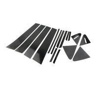 JUNPIY For Toyota, for Corolla, 2019-2022 2020 2021 Finestra Porta Trim Kit di Copertura Pilastro Messaggi Adesivi Decorazione Auto Accessori Esterni Copertura per finestrini auto