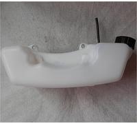 JUNPIY GRUPPO SERBATOIO CARBURANTE TL43, for Mitsubishi, TL50 TL52 2 TEMPI 43CC 52CC DECESPUGLIATORE COCLEA CON TAPPO TUBO Tappo del serbatoio del carburante