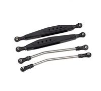 JUNPIY Kit braccio posteriore in metallo Asta di collegamento sospensione, for assiale, for RR10 90048 90053, for parti di aggiornamento for auto cingolate Wraith 1/10 RC Collegamento del braccio di c