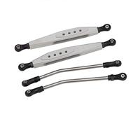 JUNPIY Kit braccio posteriore in metallo Asta di collegamento sospensione, for assiale, for RR10 90048 90053, for parti di aggiornamento for auto cingolate Wraith 1/10 RC Collegamento del braccio di c