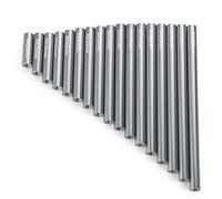 JUNPIY Kit di collegamento asta di collegamento in metallo 17 pezzi 20/25/30/35/40/45/50/55/60/65/70/75/80/85/90/95/100mm 1:10 RC Crawler, for assiale, for SCX10 Collegamento del braccio di controllo