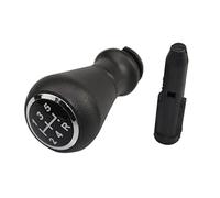 JUNPIY Leva adattatore manica pomello cambio manuale for auto a 5 velocità, for Peugeot, 106 206 306 406 207 307 407, for Citroen, C4 Pomello del cambio(BLACK A+b)