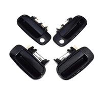 JUNPIY Maniglia esterna porta anteriore posteriore sinistra destra, for Camry, 1992-1996 69240-33010,69230-33010,69220-33020 69210-33010 Maniglia per porta interna(BLACK A Set 4 Sides)