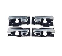 JUNPIY Maniglia interna porta cromata anteriore/posteriore/sinistra/destra, for Accent 2012-2017 83610-1R000 83620-1R000 82620-1R000 82610-1R000 Maniglia per porta interna(A Set of 4 Pcs Chrome)