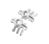 JUNPIY Metallo anteriore posteriore, for AR14B alloggiamento asse fuso a snodo C-Hub pinza rotore esagonale, for 1/10 RC Rock Bouncer, for Axial RBX10 Ryft Collegamento del braccio di controllo della