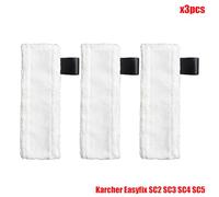 JUNPIY Panni in microfibra for mocio a vapore for EasyFix SC2 SC3 SC4 SC5 Parti for aspirapolvere portatile Testina spazzola Raschietto for vetro Accessori per pulitori a vapore(Set15)