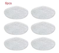 JUNPIY Panni Lavabili for Mocio Polti Kit Vaporetto PAEU0332 Aspirapolvere a Vapore in Microfibra Ricambi Accessori Accessori per pulitori a vapore(6pcs)