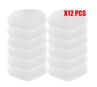 JUNPIY Panni Mop Kit VAPORETTO Paeu0332 Aspirapolvere a Vapore in Microfibra Ricambio Lavabili Accessori Accessori per pulitori a vapore(12pcs)