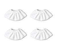 JUNPIY Panno for la pulizia del mocio a vapore, panno di copertura, stracci, accessori sostitutivi for EasyFix SC2 SC3 SC4 SC5, pezzi ricambio for pulitore for Accessori per pulitori a vapore(4pcs)