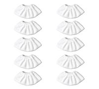 JUNPIY Panno for la pulizia del mocio a vapore, panno di copertura, stracci, accessori sostitutivi for EasyFix SC2 SC3 SC4 SC5, pezzi ricambio for pulitore for Accessori per pulitori a vapore(10pcs)