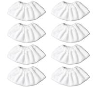 JUNPIY Panno for la pulizia del mocio a vapore, panno di copertura, stracci, accessori sostitutivi for EasyFix SC2 SC3 SC4 SC5, pezzi ricambio for pulitore for Accessori per pulitori a vapore(8pcs)