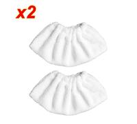 JUNPIY Panno for mocio a vapore for Easyfix SC2 SC3 SC4 SC5 Panni for a tascabili Cleaner for pavimenti in microfibra Accessori Accessori per pulitori a vapore(2pcs-01)