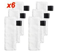 JUNPIY Panno for mocio a vapore for Easyfix SC2 SC3 SC4 SC5 Panni for a tascabili Cleaner for pavimenti in microfibra Accessori Accessori per pulitori a vapore(6pcs-01)