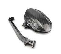 JUNPIY Parafango for Moto for XSR700 for MT07 2014-2022 Parafango Posteriore for Moto Paraspruzzi for Ruote Parafango Targa Telaio Accessori Parafango Anteriore Parafango per Moto(Carbon Look 2)