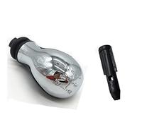 JUNPIY Penna adattatore leva pomello cambio, for Peugeot, 106 206 207, for Citroen, for Elysee for C-, for Triumph, for Saxo for Xsara for Picasso Pomello del cambio(BLACK Combo)