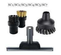 JUNPIY Piccola spazzola rotonda Spazzola in nylon con testa in rame Macchina for la pulizia a vapore SC1 SC2 SC3 SC4 SC5 SC7 CTK10 CTK20 Parte Accessori per pulitori a vapore(4pcs-01)