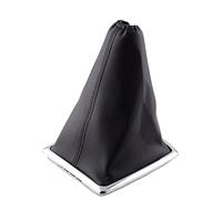 JUNPIY Pomello del cambio Collari del cambio Adesivo Ghetta Pomello Copri bagagliaio Custodia in pelle PU per, for Focus, 2005-2012 Car Styling Pomello del cambio