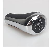 JUNPIY Pomello del cambio cromato MT 5 Pomello del cambio a 6 marce, for, E46 E53 E60 E61 E63 E65 E81 E82 E83 E87 E90 E91 E92 X1 X3 X5 1356Series Pen Pomello del cambio(BLACK 5-speed)