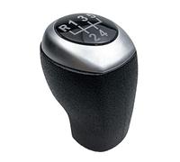 JUNPIY Pomello del cambio cromato/opaco Leva del pomello del cambio Testa del bastone del cambio, for Hyundai, for Elantra, for GT for Accent for Solaris, for Avante MD Pomello del cambio(BLACK Matte
