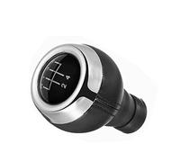 JUNPIY Pomello del cambio for auto a 5/6 velocità, for, for R55 R56 R57 R58 R59 R60 R61 F54 F55 F56 F57 Leva del pomello del cambio Testa nera Pomello del cambio(BLACK 5 Speed)