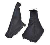 JUNPIY Pomello del cambio Leva del pomello del cambio a mano Copertura dell'impugnatura del freno a mano Antiscivolo Cuffia freno a mano di stazionamento, for Opel, for Astra II for Zafira A 98-10 Pom