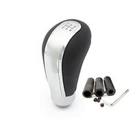 JUNPIY Pomello del cambio Manuale MT a 5 velocità Pomello del cambio universale Leva del cambio Leva del cambio Penna a sfera GearShifter Parti del pomello del cambio Pomello del cambio(Silver)
