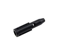 JUNPIY Pomello del cambio Pomello del cambio a 5 marce Pomello del cambio della penna Leva Stick, for Citroen, C2 C3 C5 C4l, for Peugeot, 206 306-308 406 605 Pomello del cambio(BLACK Adapter)