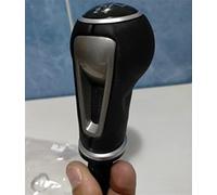 JUNPIY Pomello del cambio Pomello del cambio Ghetta Copri bagagliaio Leva Stick, for Seat, for Leon II for Toledo III for Altea XL 2005-2009 2010 2011 2012 Pomello del cambio(BLACK 5 Speed Gear)