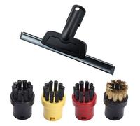 JUNPIY Sc2 Sc3 Sc4 Sc5 Ctk10 Ctk20 Ugello for finestre Raschietto Spazzola rotonda Pulitore a vapore Specchi Umidità,pulizia Fessura Accessori per pulitori a vapore