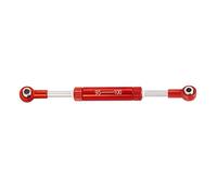 JUNPIY Servo sterzo for auto RC, lunghezza regolabile, leva dello sterzo, giocattoli telecomandati for cingolati RC, for SCX10 TRX4 Collegamento del braccio di controllo della sospensione(95-100mm Red