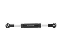 JUNPIY Servo sterzo for auto RC, lunghezza regolabile, leva dello sterzo, giocattoli telecomandati for cingolati RC, for SCX10 TRX4 Collegamento del braccio di controllo della sospensione(90-95mm Blac