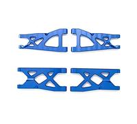 JUNPIY Set di bracci di sospensione anteriori e posteriori in metallo da 4 pezzi, for Arrma 1/10, for SENTON, for VORTEKS, for Typhon, for Big Rock, for parti di automobili RC in granito Collegamento