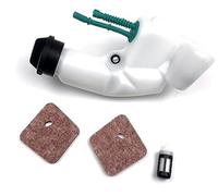 JUNPIY Set serbatoio carburante gas, for STIHL, FS38 FS45 FS46 FS55 FC55 KM55 MM55 4232 350 0411 4232 350 0401 4140 351 0400 Tappo del serbatoio del carburante