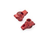 JUNPIY Set sterzo in lega di alluminio albero motore osso di cane giunto elica verticale, for Tamiya, for telaio TT02 1/10 RC su auto da strada Collegamento del braccio di controllo della sospensione(