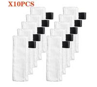 JUNPIY Sostituzione panno for pulitore a vapore, stracci, panni for mocio, Easyfix SC1 SC2 SC3 SC4 SC5, pezzi di ricambio for aspirapolvere Accessori per pulitori a vapore(10pcs)