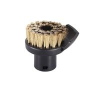 JUNPIY Spazzole rotonde pulite con raschietto for SC1 SC2 SC3 SC4 SC5 SC7 CTK10 Accessori for pulitori a vapore Setole in nylon/filo di rame Accessori per pulitori a vapore(Copper Wire Brush1Pc)