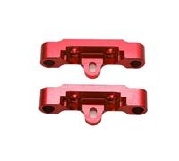 JUNPIY Supporto for braccio sospensione inferiore in metallo da 2 pezzi, for Tamiya, for TT-02 TT02 TT02T 1/10 RC Car Collegamento del braccio di controllo della sospensione